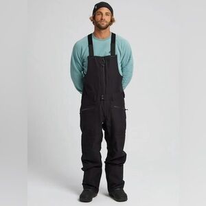 Burton Reserve GORE-TEX 2L Bibs - Men's Black Medium
